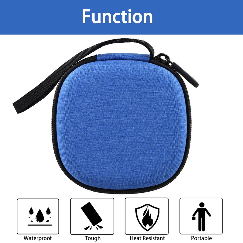 Aenllosi Case for Bose SoundLink Micro Bluetooth Speaker, Bose Speaker Storage Organizer, Midnight Blue (Case Only) - Image 4